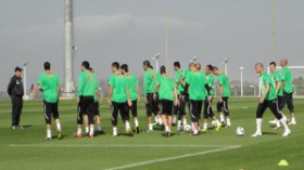 سعدان‭ ‬ركز‭ ‬على‭ ‬القذف‮ ‬من‭ ‬بعيد‭ ‬في‭ ‬حصة‮ ‬أمس‭ ‬