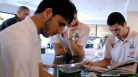 الشروق تنفرد بنشر صور المنتخب الوطني من داخل الفندق