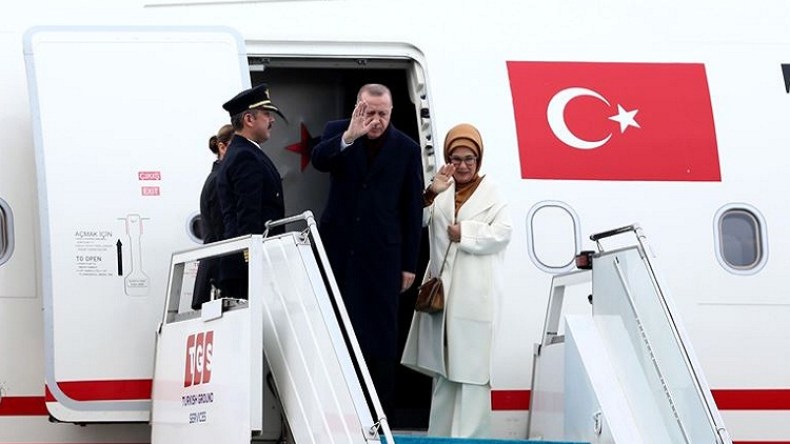 أردوغان ينهي زيارته إلى الجزائر