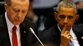 أردوغان يتّهم أمريكا بتحويل المنطقة إلى بركة دماء