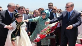 بن صالح يستقبل أردوغان نيابة عن بوتفليقة