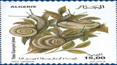 Algérie Poste émet deux timbres-poste consacrés aux “Escargots”