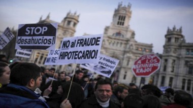 Manifestations en Espagne pour mettre fin aux expulsions