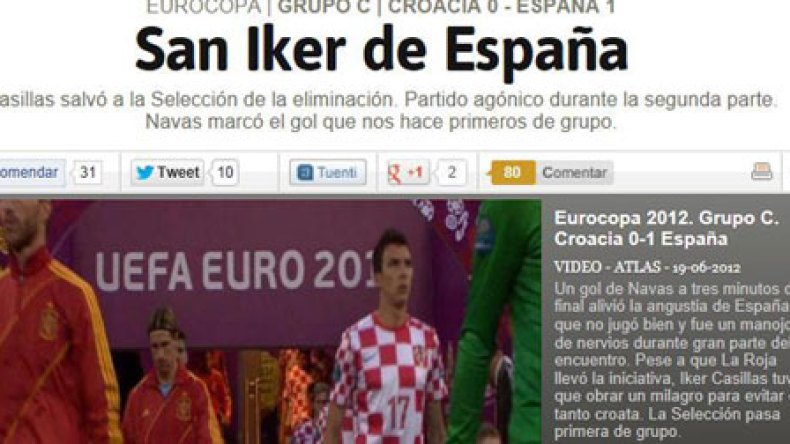 الصحف الإسبانية مرتاحة لكن متخوفة