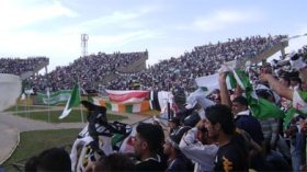 حفل استقبال تاريخي لأبطال العرب ومدينة عين الفوارة تفيض بالجماهير