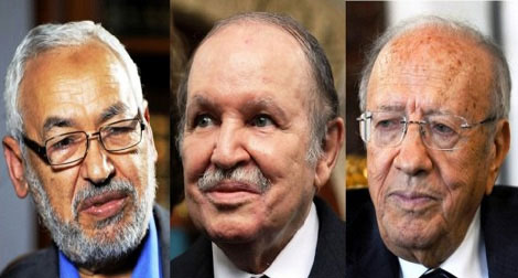 What did President Bouteflika tell Ghannouchi and Caid Essebsi?