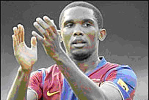 It hasn't been the best of seasons for Barcelona striker Samuel Eto'o