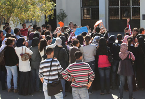 Détérioration des conditions des étudiants : des mouvements de protestations au niveau de plusieurs universités du pays