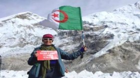 “أومزيان” تُثبّت العلم الجزائري فوق قمّة إفريست