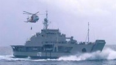 Exercice de recherche et de sauvetage en haute mer des forces navales algériennes