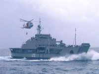 Exercice de recherche et de sauvetage en haute mer des forces navales algériennes