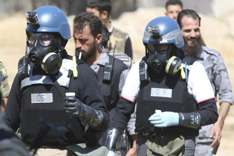 Armes chimiques: les experts de l’ONU poursuivent leurs inspections en Syrie