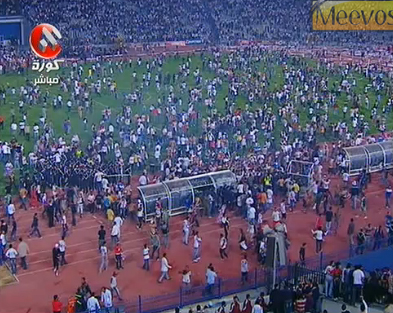 Algerian referees and Tunisian players subject to Egyptian Zamalek fans hostility