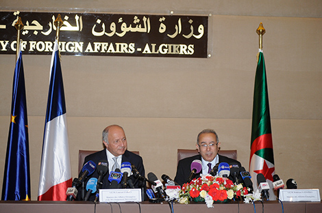 Fabius: «L’Algérie n’est pas un marché mais un partenaire»