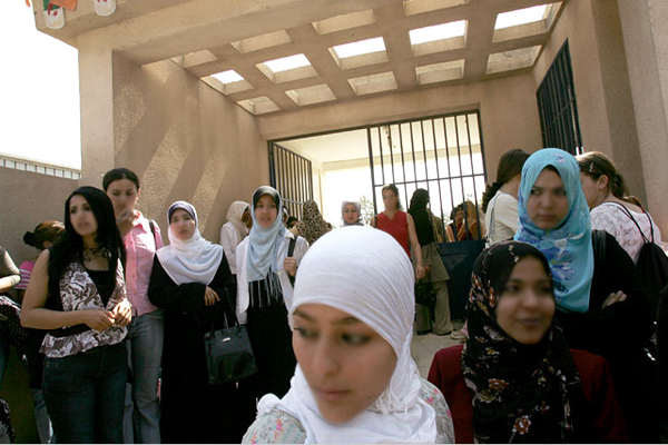 Parents prevent their daughters from joining university night studies