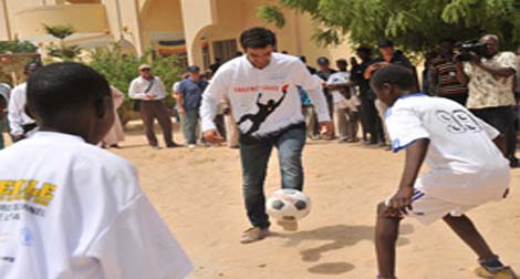 Campagne contre la faim dans le monde : des footballeurs asiatiques se mobilisent (FAO)