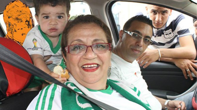 فنانون وممثلون يؤازرون المنتخب الوطني ويرفعون من معنويات المناصرين