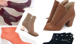 الكعب البرونزي والشفاف.. آخر صيحات أحذية شتاء 2017