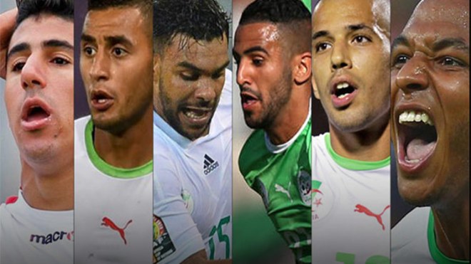 Six Algériens nominés pour le titre de meilleur joueur d’Afrique !