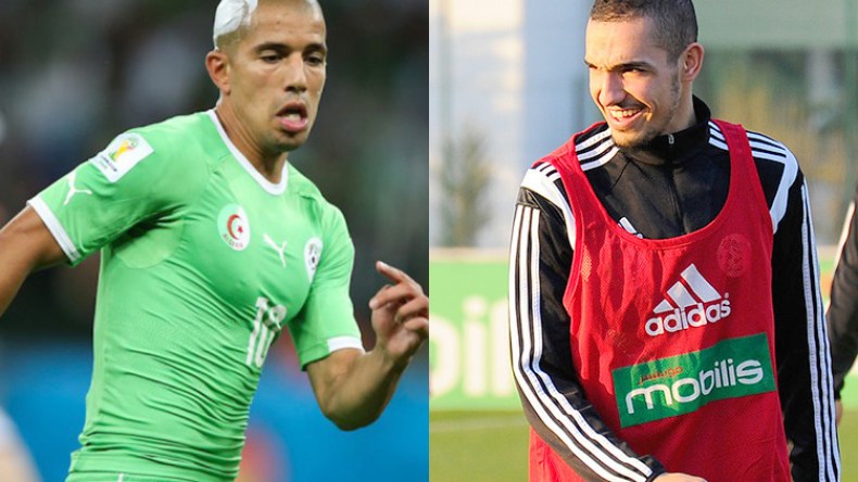 EN: Bentaleb, Feghouli forfaits contre le Lesotho
