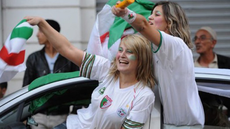 نساء الجزائر مع الخضر بقوة في مونديال البرازيل