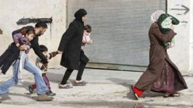 Troubles force 25 thousand Syrians out of their country