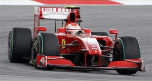 Ferrari set early pace at Sepang