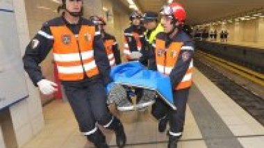 Exercice de simulation d’un incendie dans le tunnel du métro d’Alger