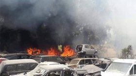 الحرائق تحاصر 13 بلدية بتيزي وزو