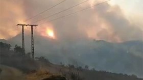 النيران تشرد عائلات بسطيف