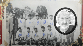 أسرة مولودية سعيدة تودع ابنها “قادة فزة” أحد المتوجين بكأس الجمهورية 65