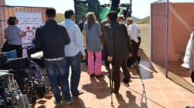 ذوو الإحتياجات الخاصة يواصلون وقفاتهم الإحتجاجية بحاسي مسعود