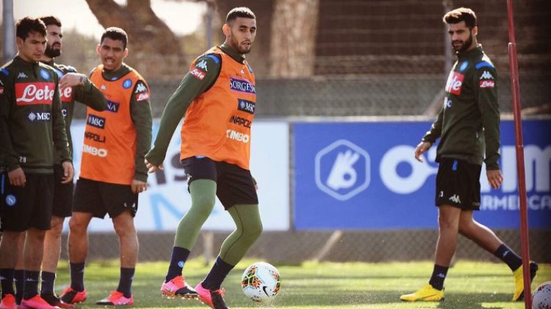 غلام يعود إلى التدريبات وبن ناصر يخضع للفحص الطبي