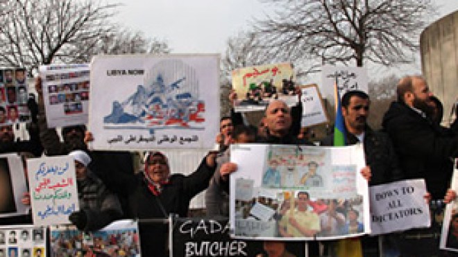 السيد‭ ‬جيروم‭ ‬مسؤول‭ ‬العلاقات‭ ‬الدولية‭ ‬بأوروبا‭ ‬للشروق‮:  الجالية‭ ‬الليبية‭ ‬في‭ ‬ألمانيا‭ ‬وإنجلترا‭ ‬فرنسا‭ ‬ستنتفض‭ ‬اليوم