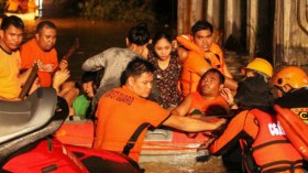 قتلى جراء عاصفة استوائية اجتاحت جنوب الفلبين