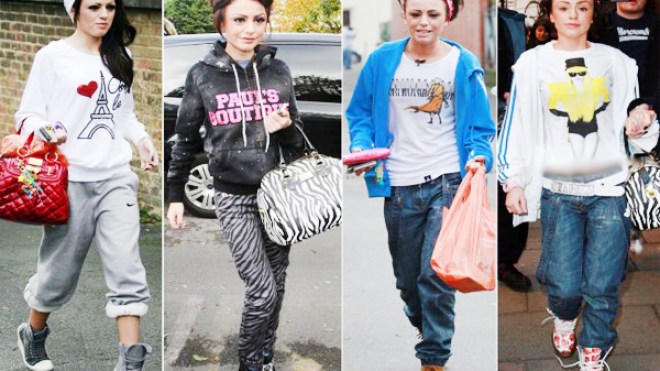 راقصات الملاهي على قمصانهن وشعارات تدعو للفسوق