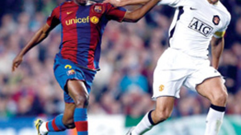 برشلونة ومانشستر في قمة الأحلام