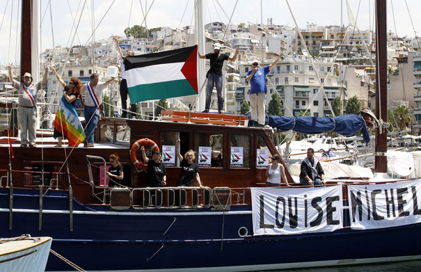 Flottille pour Ghaza : le bateau français intercepté en Crète