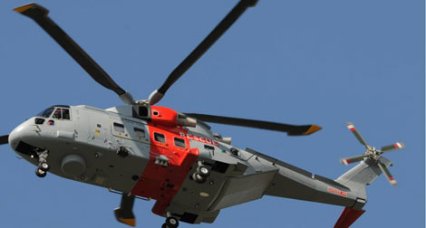 Expo Mémoire et réalisations : 2 hélicoptères en simulation d’évacuation sanitaire