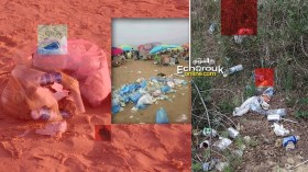 مصطافون يعانون جحيم النفايات في الشواطئ والغابات