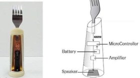 إختراع شوكة طعام ناطقة باليابان!