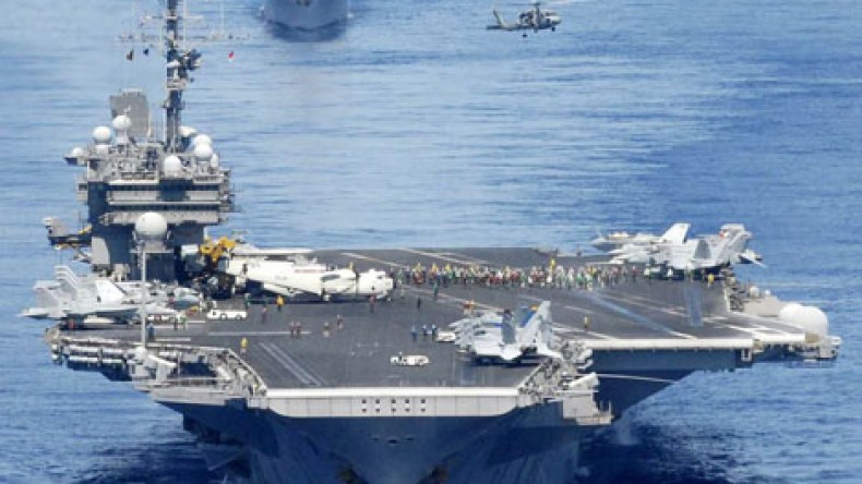 حاملة طائرات أمريكية تتجه إلى الشرق الأوسط
