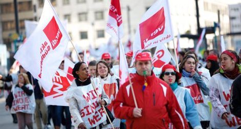 Plus de 20.000 manifestants anti-capitalistes samedi à Francfort