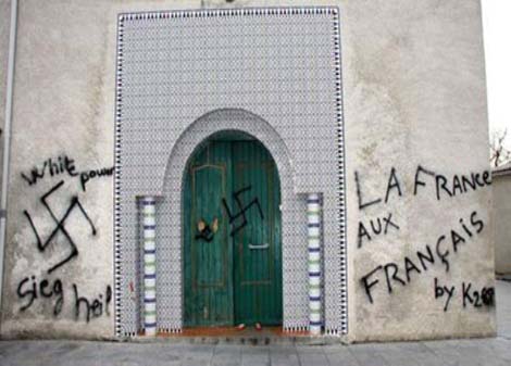 Islamophobie : 469 actes, commis contre des institutions ou individus en France en 2012