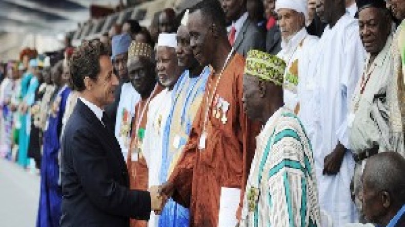 تنديد باستغفال ساركوزي للأفارقة