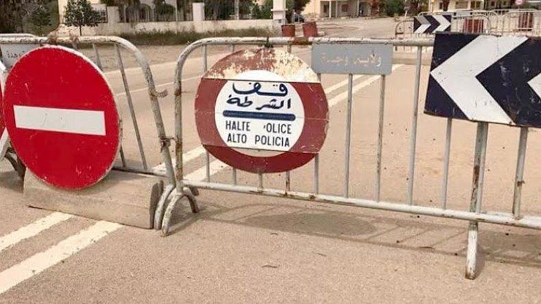 محتجون مغاربة يحاولون عبور الحدود إلى الجزائر