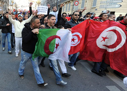 Les gardes-frontières ont interdit des dizaines  de  prisonniers algériens de rentrer au pays
