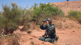 Une somme d’argent récupérée auprès de deux gendarmes de la garde des frontières
