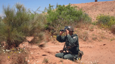 Une somme d’argent récupérée auprès de deux gendarmes de la garde des frontières