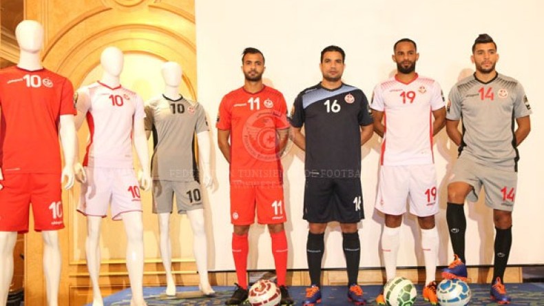 الكشف عن لباس منتخب تونس لـ “كان” 2017